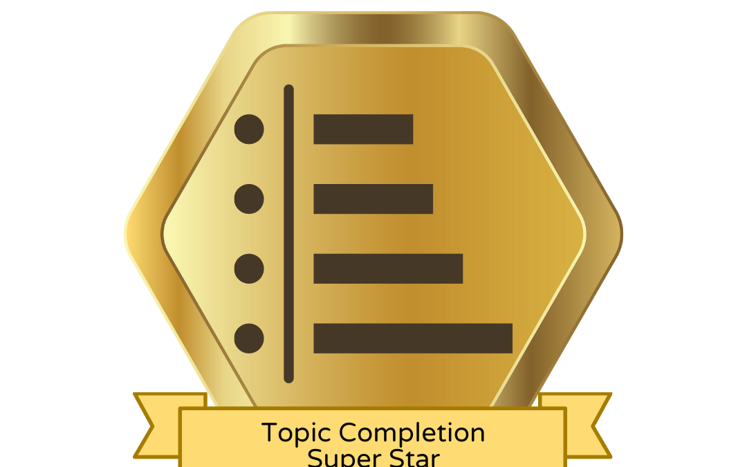 Topic Completion Super Star – Work It